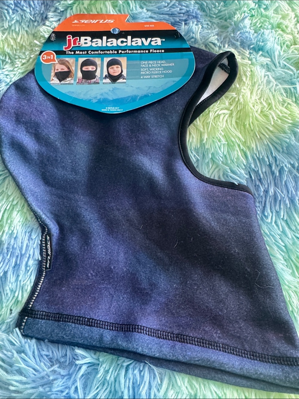 Seirus 3n1 Jr. Balaclava in Sky Purple